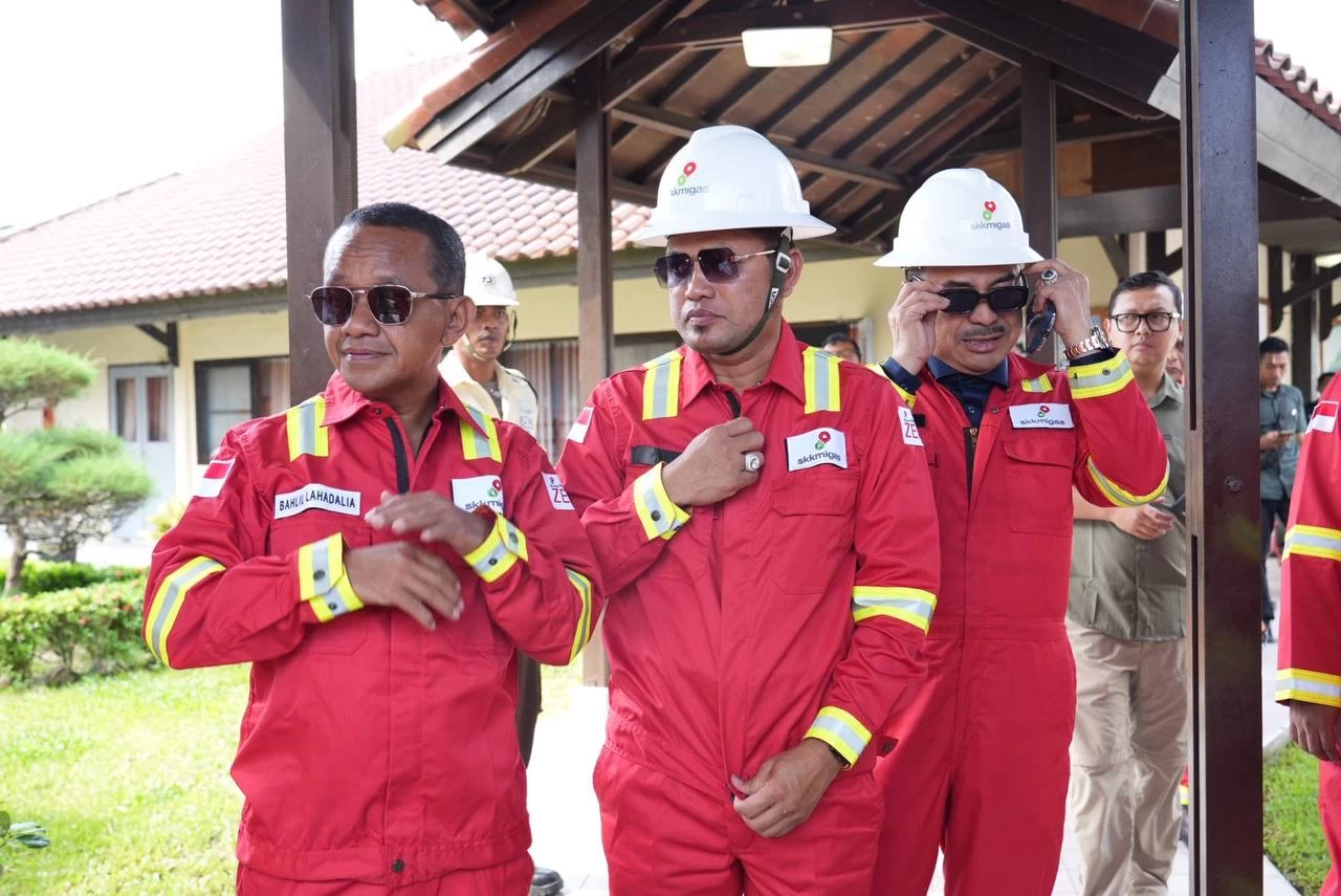 Gubernur Kaltim Dampingi Menteri ESDM Tinjau Terminal Senipah